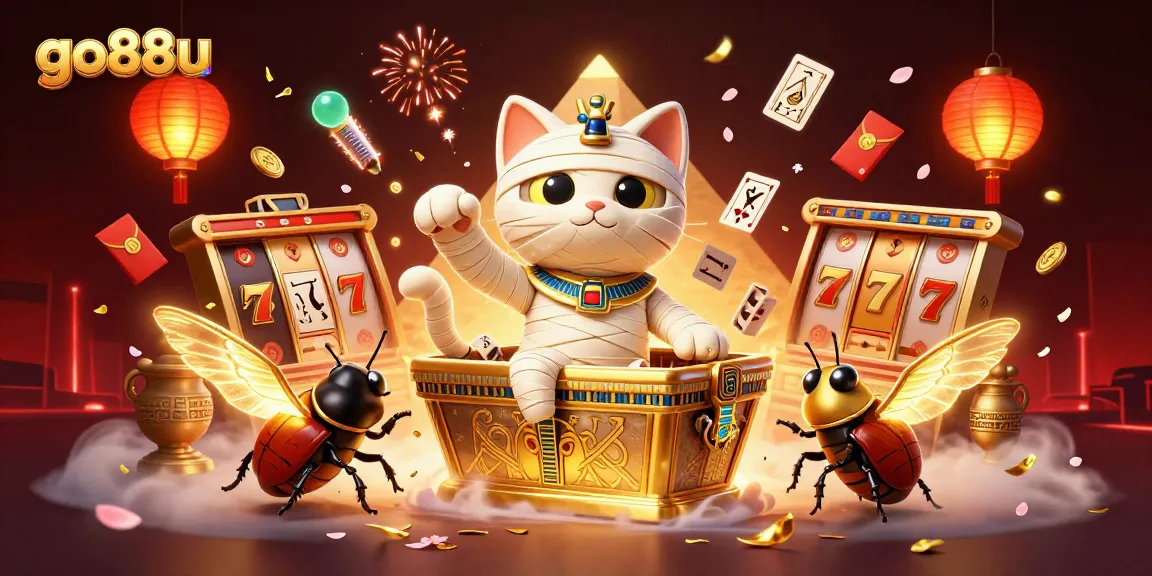 Spin for gold wins at go88u with vibrant casino characters and dynamic symbols!