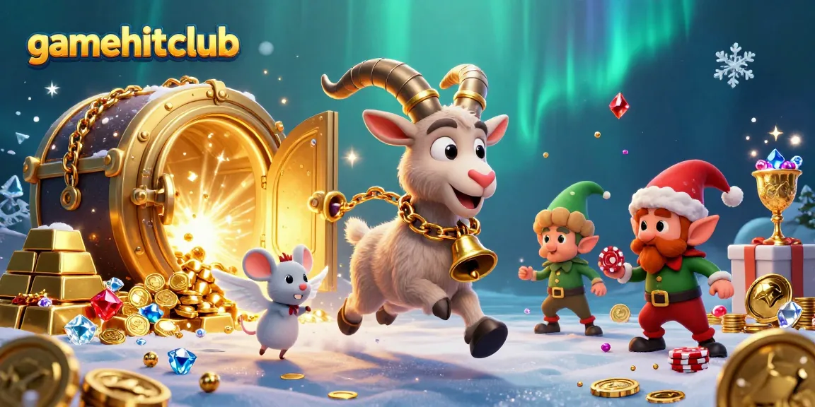 Experience the thrill of gamehitclub with festive casino chaos and enchanting characters!