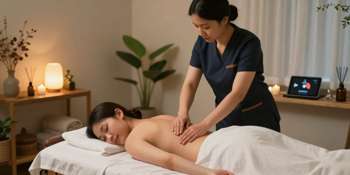 Experience rejuvenating 광명출장안마 services in a tranquil home setting, enhancing relaxation and wellbeing.