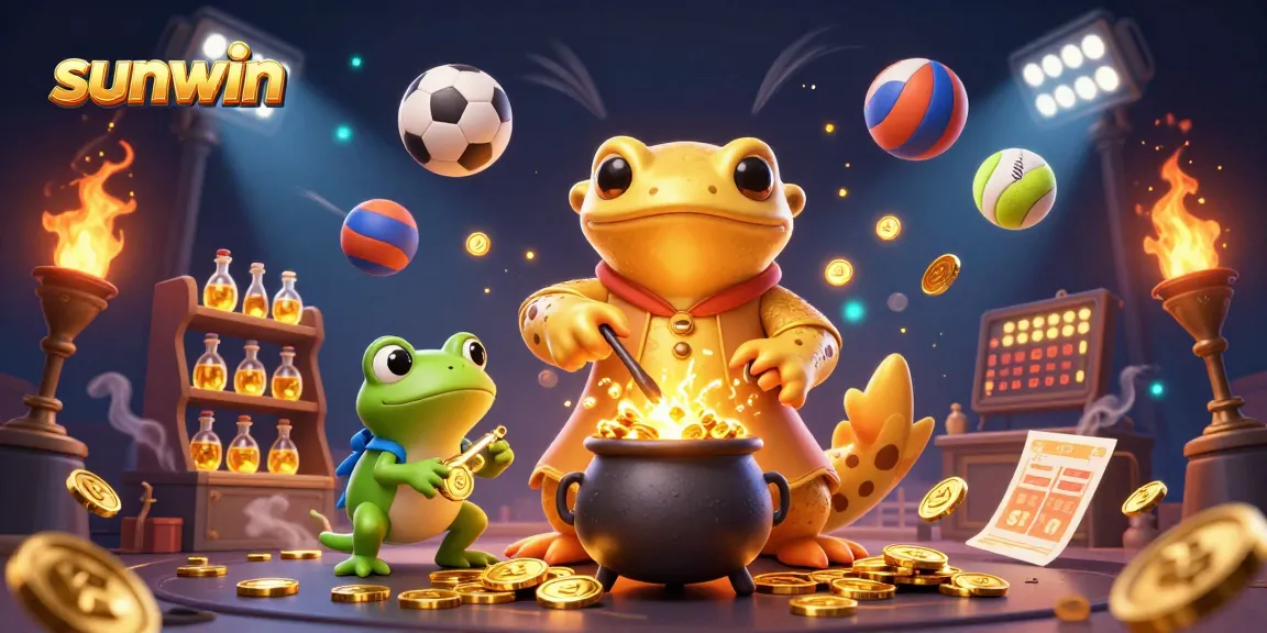 Experience thrilling gameplay with Sunwin's vibrant 3D alchemist and dynamic sports betting elements