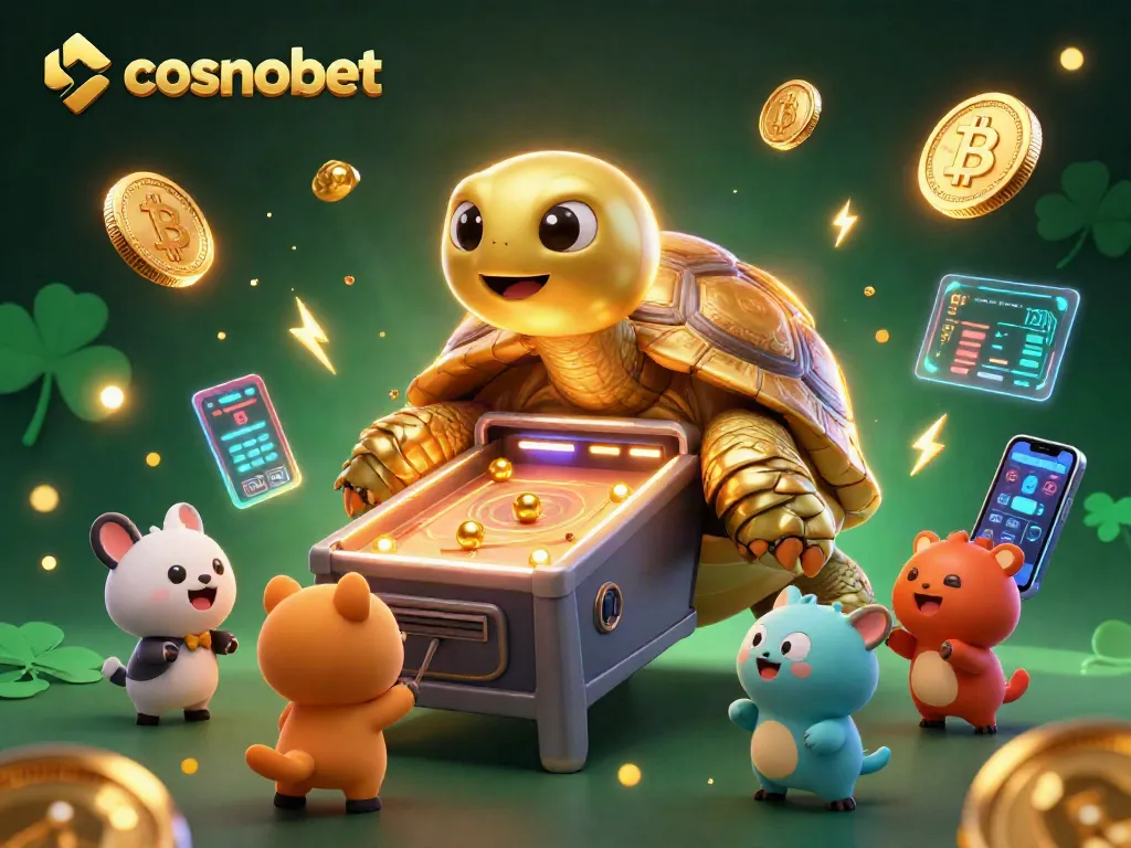 Immerse in the thrilling world of cosmobet, a casino experience with crypto elements and vibrant gaming visuals.